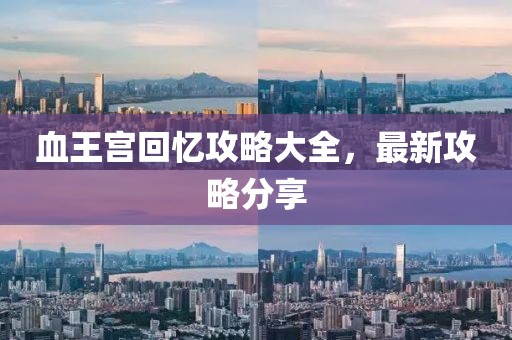 血王宫回忆攻略大全，最新攻略分享