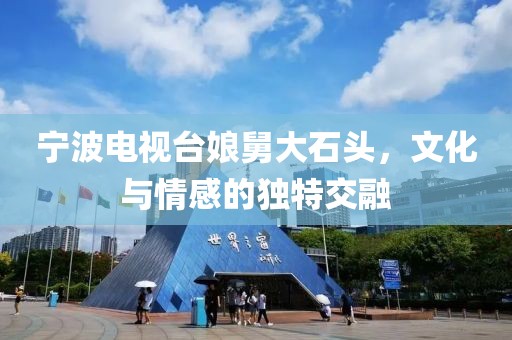 宁波电视台娘舅大石头，文化与情感的独特交融