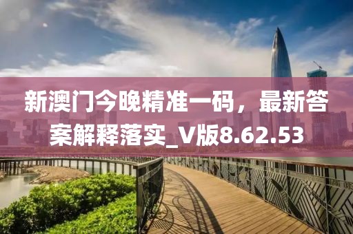 新澳门今晚精准一码，最新答案解释落实_V版8.62.53