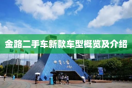金路二手车新款车型概览及介绍