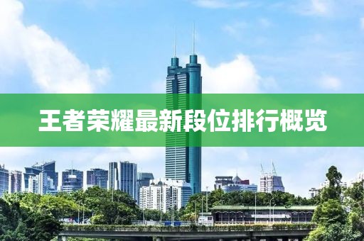 王者荣耀最新段位排行概览