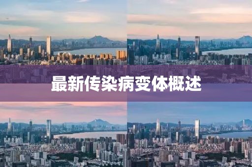 最新传染病变体概述