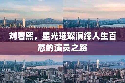 刘若熙，星光璀璨演绎人生百态的演员之路