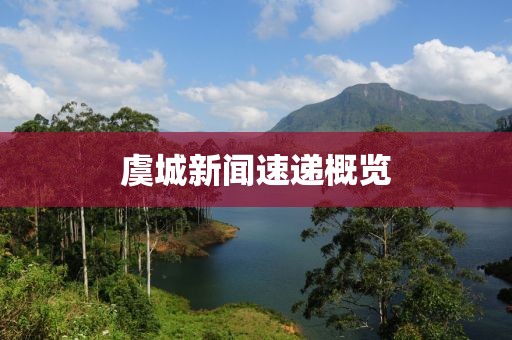 虞城新闻速递概览