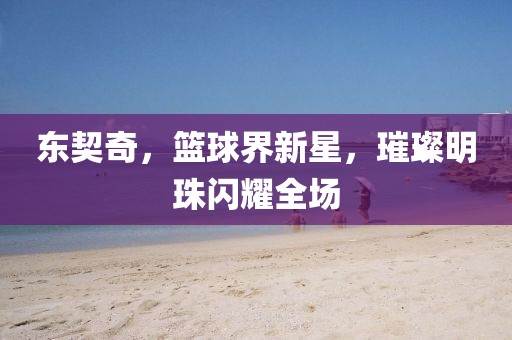 东契奇，篮球界新星，璀璨明珠闪耀全场