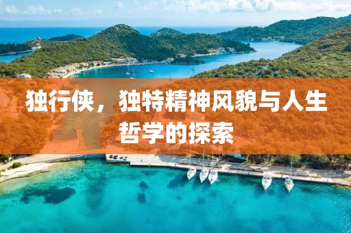 独行侠，独特精神风貌与人生哲学的探索