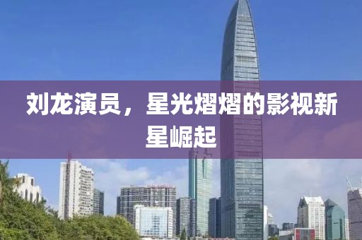 刘龙演员，星光熠熠的影视新星崛起