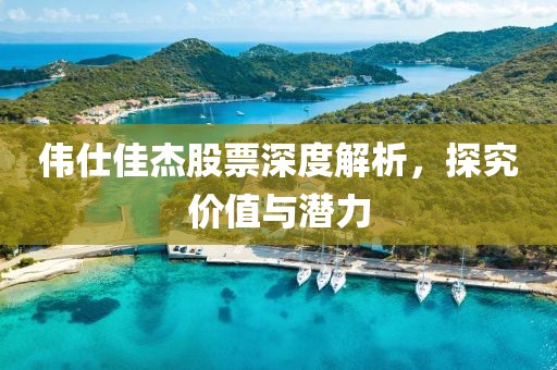 伟仕佳杰股票深度解析，探究价值与潜力