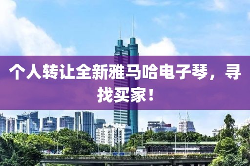 个人转让全新雅马哈电子琴，寻找买家！