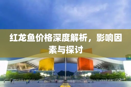 红龙鱼价格深度解析，影响因素与探讨