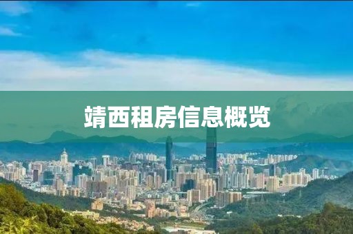 靖西租房信息概览