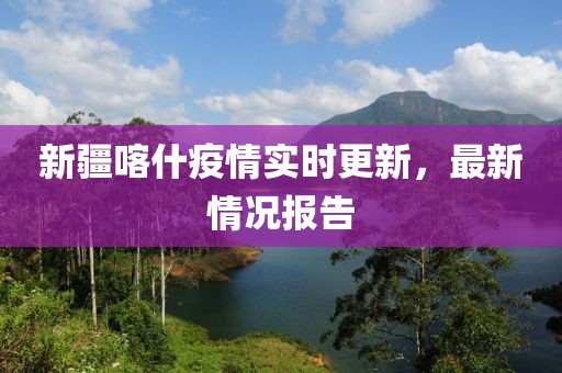 新疆喀什疫情实时更新，最新情况报告