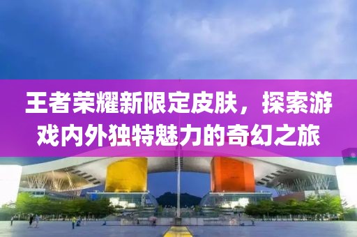 王者荣耀新限定皮肤，探索游戏内外独特魅力的奇幻之旅
