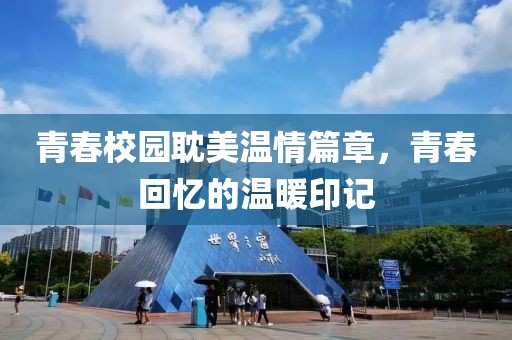 青春校园耽美温情篇章，青春回忆的温暖印记