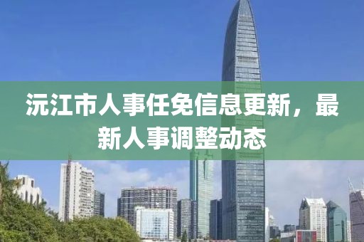沅江市人事任免信息更新，最新人事调整动态