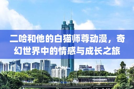 二哈和他的白猫师尊动漫，奇幻世界中的情感与成长之旅