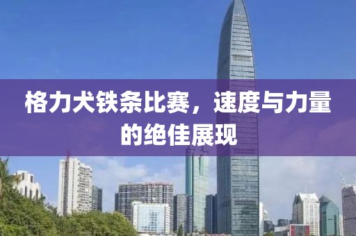 格力犬铁条比赛，速度与力量的绝佳展现