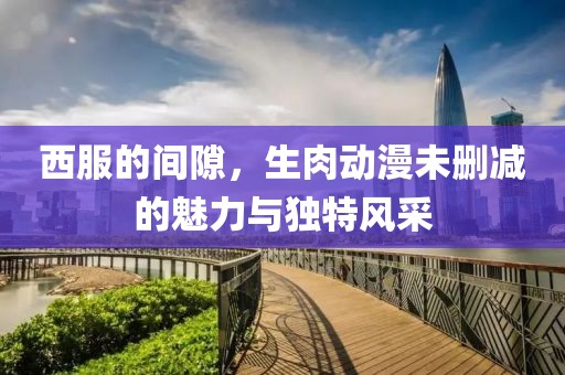 西服的间隙，生肉动漫未删减的魅力与独特风采