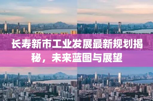 长寿新市工业发展最新规划揭秘，未来蓝图与展望