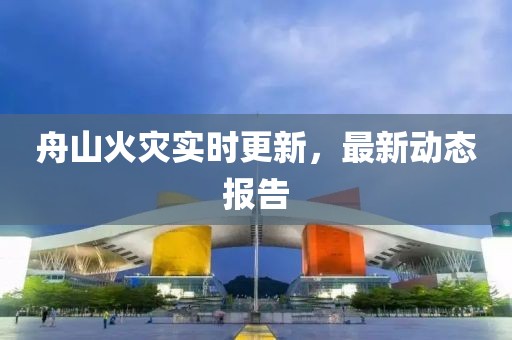 舟山火灾实时更新，最新动态报告