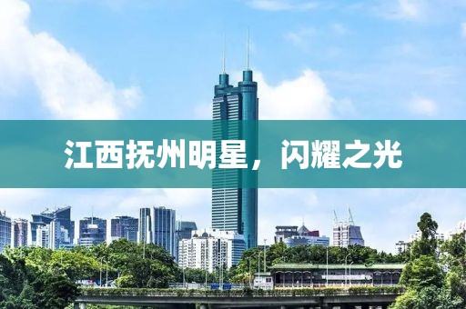 江西抚州明星，闪耀之光