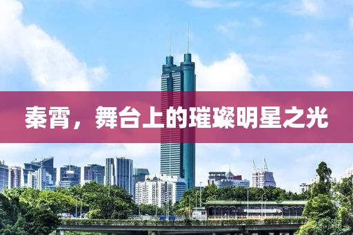 秦霄，舞台上的璀璨明星之光
