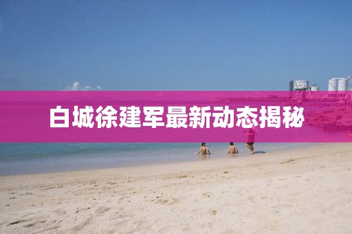 白城徐建军最新动态揭秘