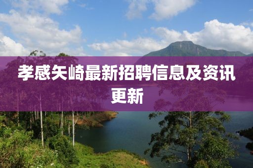 孝感矢崎最新招聘信息及资讯更新