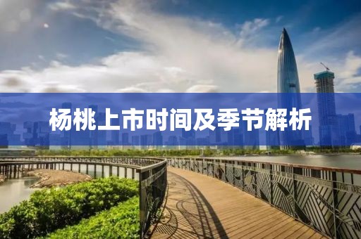 杨桃上市时间及季节解析