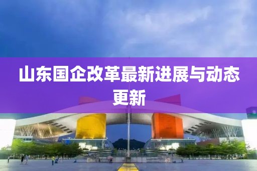 山东国企改革最新进展与动态更新