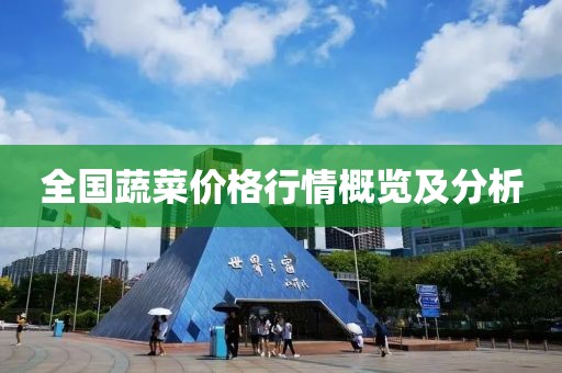 全国蔬菜价格行情概览及分析