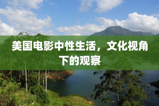 美国电影中性生活，文化视角下的观察