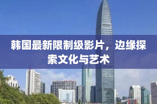 韩国最新限制级影片，边缘探索文化与艺术