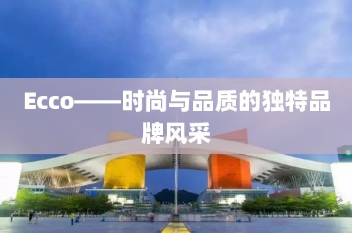 Ecco——时尚与品质的独特品牌风采