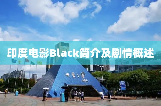 印度电影Black简介及剧情概述