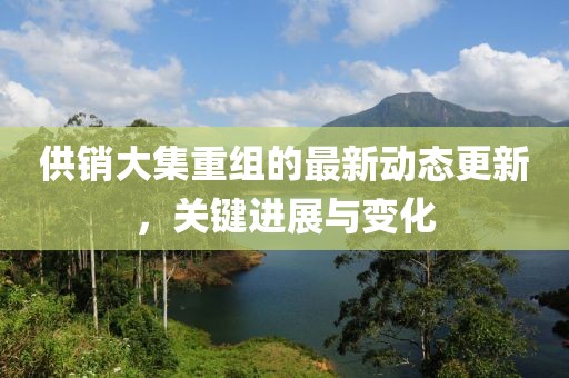 供销大集重组的最新动态更新，关键进展与变化
