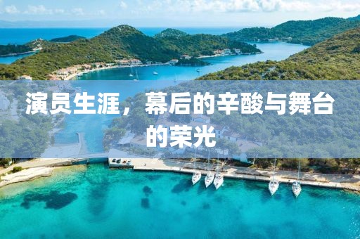 演员生涯，幕后的辛酸与舞台的荣光