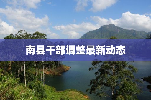南县干部调整最新动态