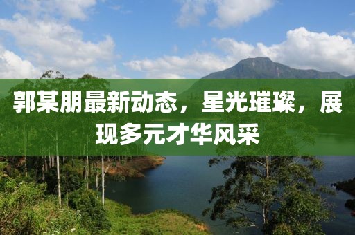 郭某朋最新动态，星光璀璨，展现多元才华风采
