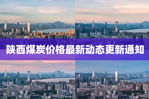 陕西煤炭价格最新动态更新通知