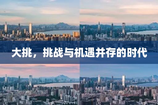 大挑，挑战与机遇并存的时代