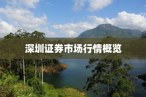 深圳证券市场行情概览