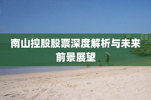 南山控股股票深度解析与未来前景展望