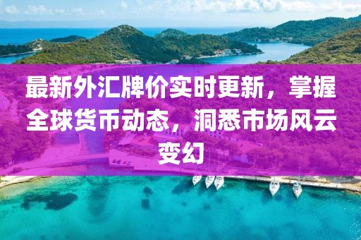 最新外汇牌价实时更新，掌握全球货币动态，洞悉市场风云变幻