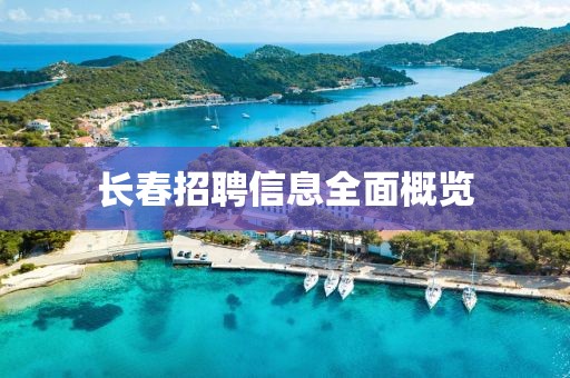 长春招聘信息全面概览