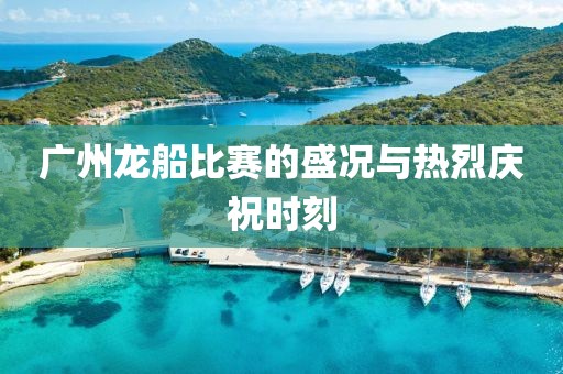 广州龙船比赛的盛况与热烈庆祝时刻