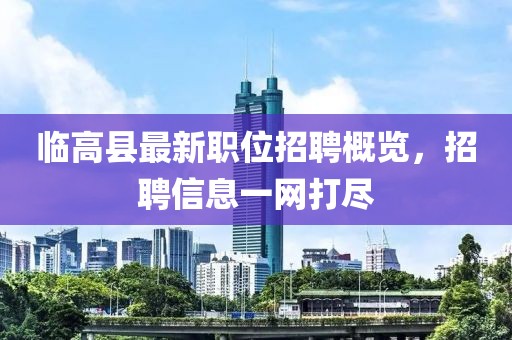 临高县最新职位招聘概览，招聘信息一网打尽