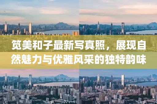 笕美和子最新写真照，展现自然魅力与优雅风采的独特韵味