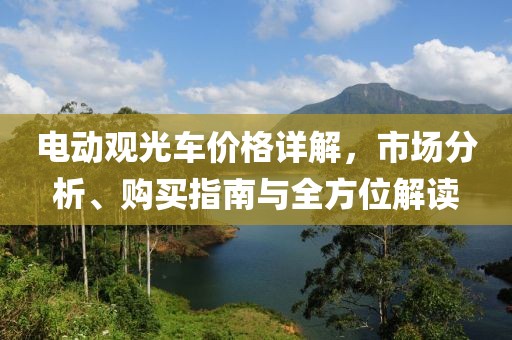 电动观光车价格详解，市场分析、购买指南与全方位解读