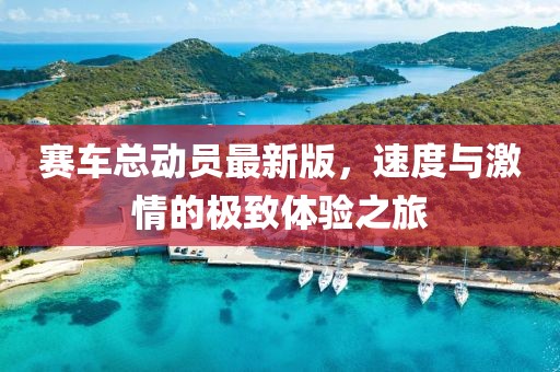 赛车总动员最新版，速度与激情的极致体验之旅
